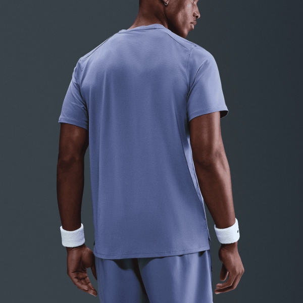 Nike Court Advantage Dri-FIT T-Shirt - World Indigo/White