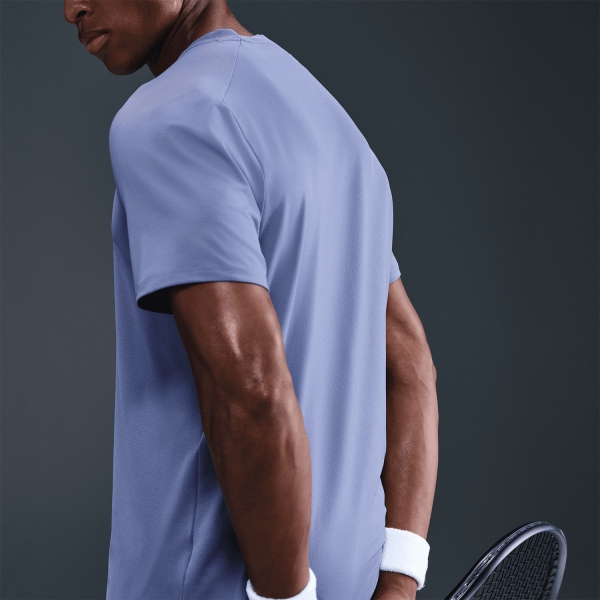 Nike Court Advantage Dri-FIT T-Shirt - World Indigo/White
