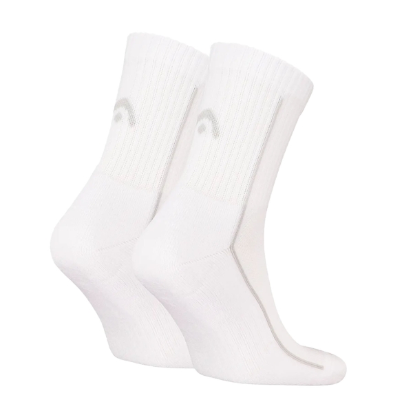 Head Performance Crew x 2 Socks - White
