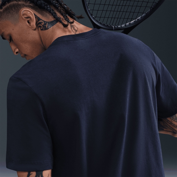 Nike Court Graphic Maglietta - Obsidian