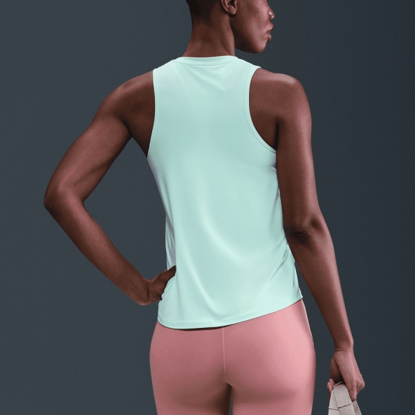 Nike One Classic Logo Tank - Mint Foam/White
