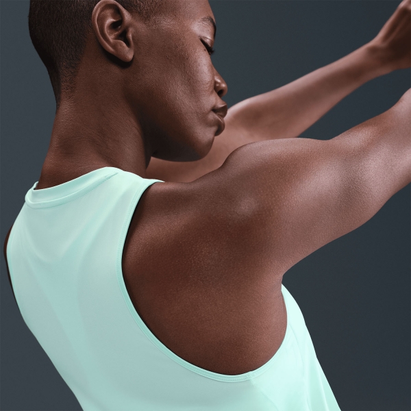 Nike One Classic Logo Tank - Mint Foam/White