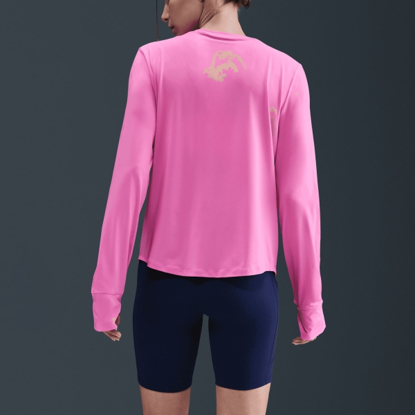 Nike One Classic Shirt - Playful Pink/White
