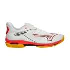 Mizuno Wave Exceed Tour 6 Clay - White/Fiery Coral 2/Citrus