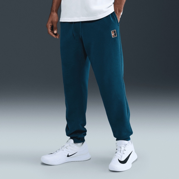 Pantaloni e Tights Tennis Uomo Nike Court DriFIT Heritage Pantaloni  Blue Force HM6766415