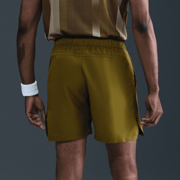 Nike Court Dri-FIT Victory 7in Shorts - Olive Flak/White