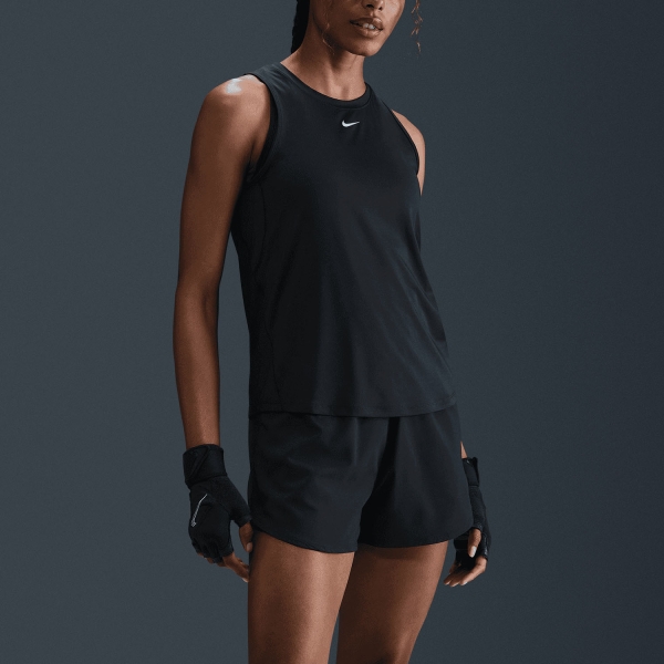 Top de Tenis Mujer Nike One Classic Logo Top  Black/White IB9385010