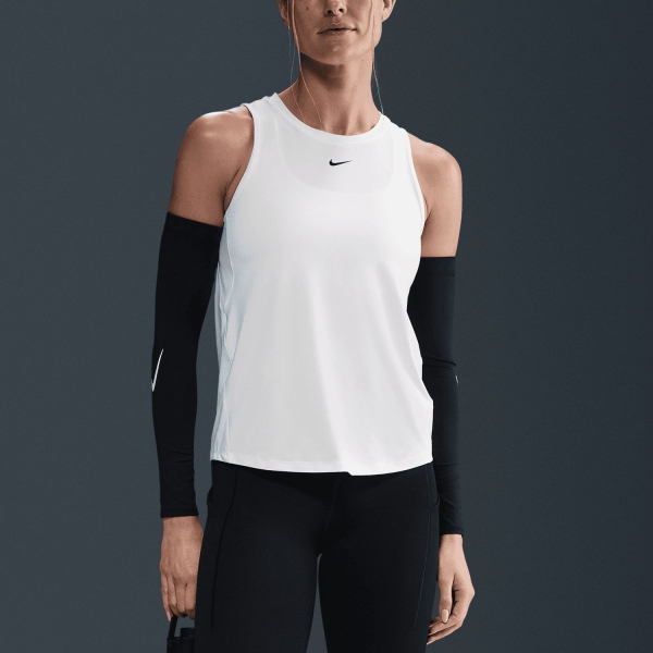 Canotte Tennis Donna Nike One Classic Logo Canotta  White/Black IB9385100