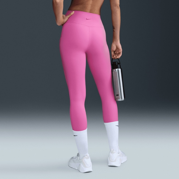 Nike One Logo 7/8 Tights - Playful Pink