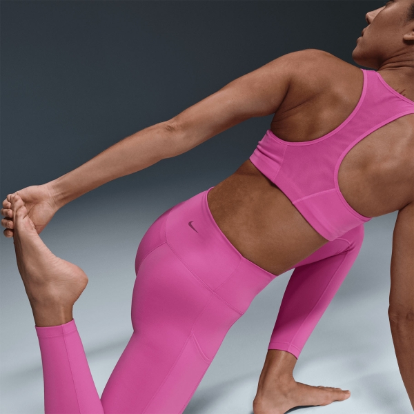 Nike One Logo 7/8 Tights - Playful Pink
