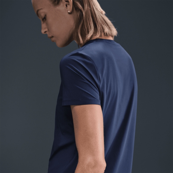 Nike One Camiseta - Midnight Navy/White