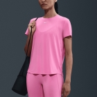 Nike One T-Shirt - Playful Pink/White