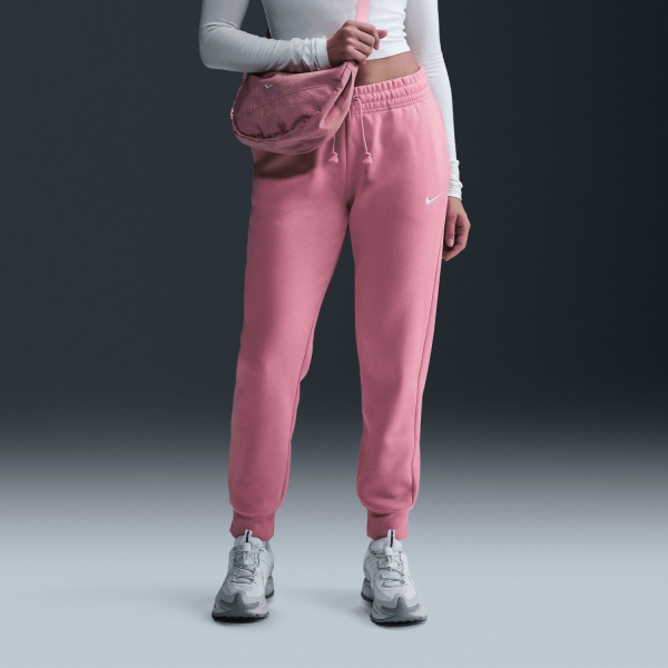 Women's Tennis Pants and Tights Nike Phoenix Pants  Elemental Pink/Sail FZ7626699