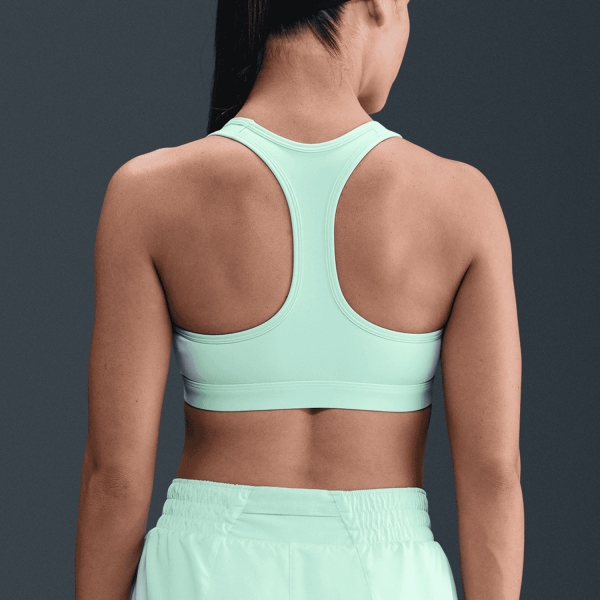Nike Swoosh Dri-FIT Sports Bra - Mint Foam/White
