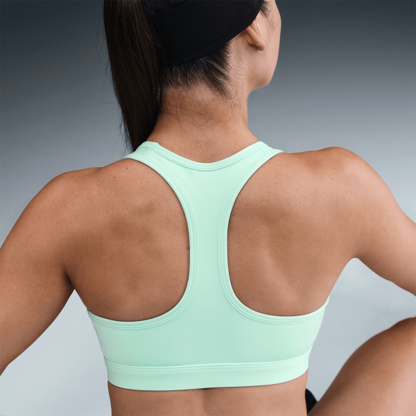 Nike Swoosh Dri-FIT Sports Bra - Mint Foam/White