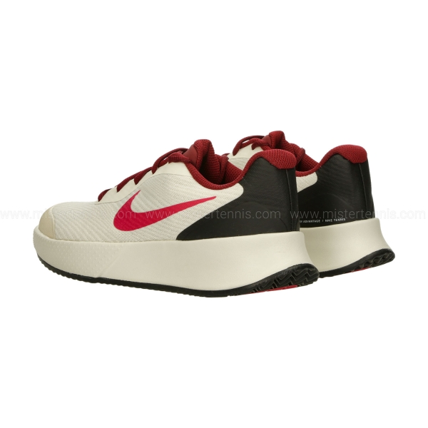 Nike Vapor Lite 3 Clay - Pale Ivory/Rush Pink/Sail/Team Red