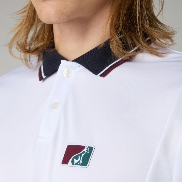 Australian Classic In Ace Polo - Bianco