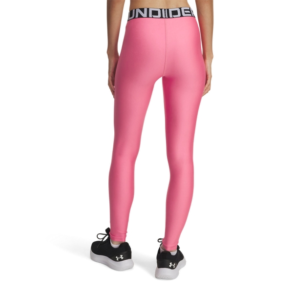 Under Armour HeatGear Authentics Tights - Super Pink/White