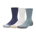 Under Armour Performance Tech Crew x 3 Calcetines - Jasper Blue/White/Castelrock