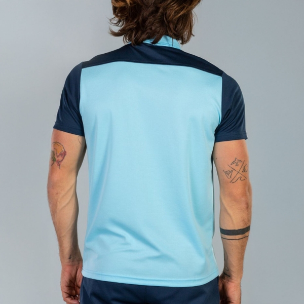 Joma Hobby II Polo - Sky Blue/Navy