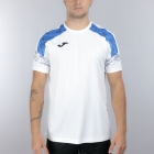 Joma Championship VIII T-Shirt - White/Royal Blue