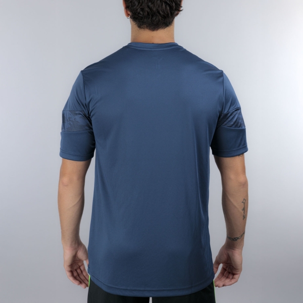 Joma Championship VIII T-Shirt - Dark Navy/Blue/Yellow