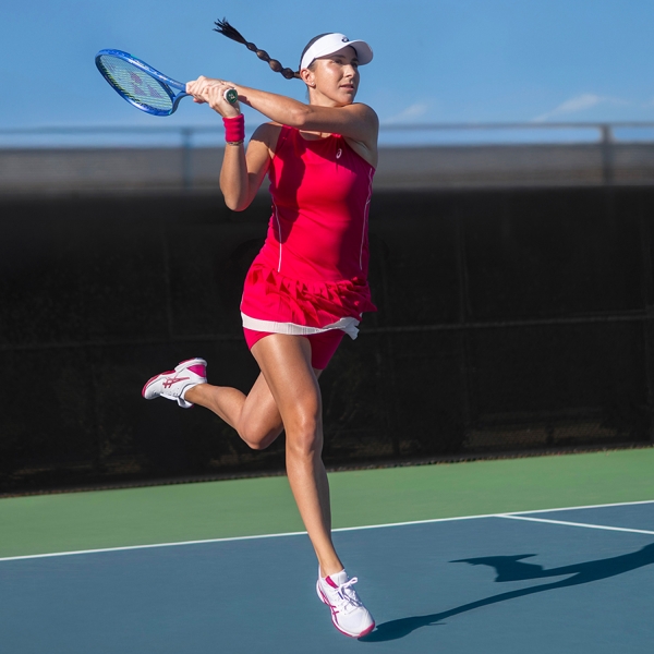 ASICS Match Logo Vestito - Bright Rose
