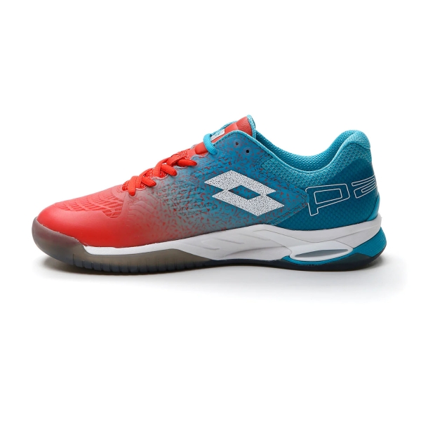 Lotto Superrapida 100 - Grenadine Red/All White/Blue Bird