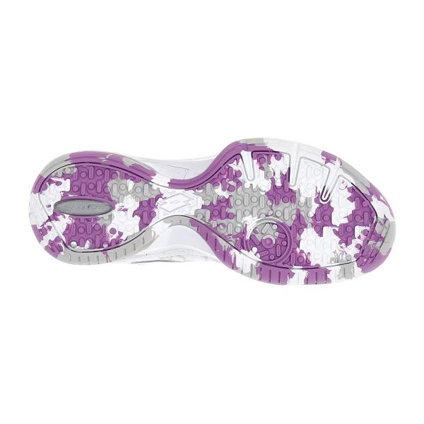 Lotto Superrapida 200 IV - All White/Silver Metal/Violet