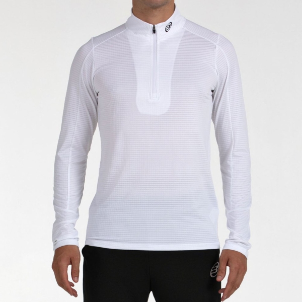 Men's Tennis Shirts and Hoodies Bullpadel Brise Shirt  Blanco 490022012