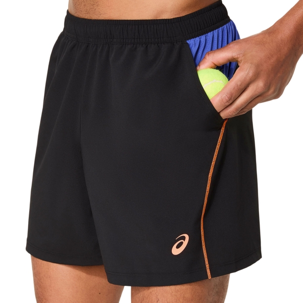 ASICS Court Pro 7in Pantaloncini - Performance Black/Dark Cobalt