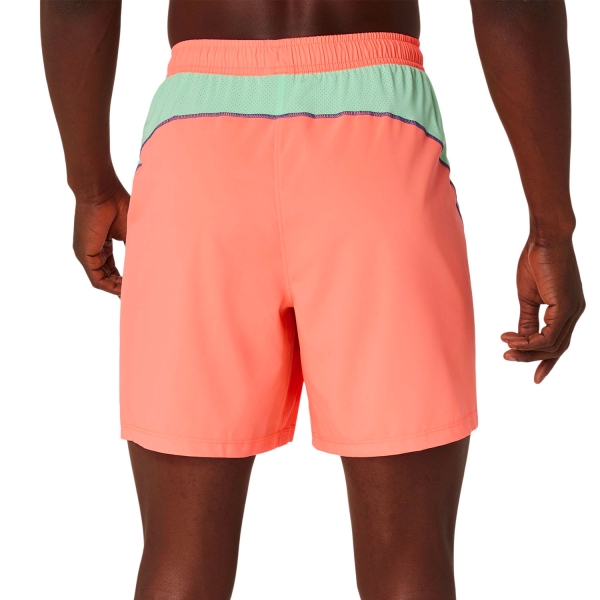 ASICS Court Pro 7in Pantaloncini - Vivid Coral/Menthol