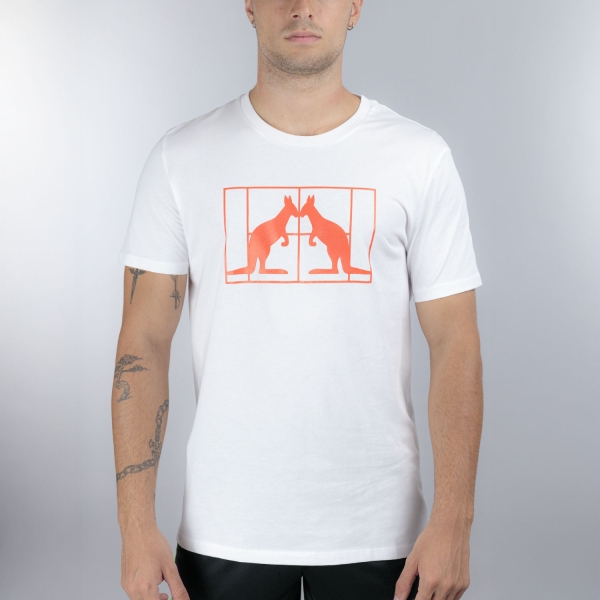 Men's Tennis Shirts Australian Gemini TShirt  Bianco PAUTS0024002