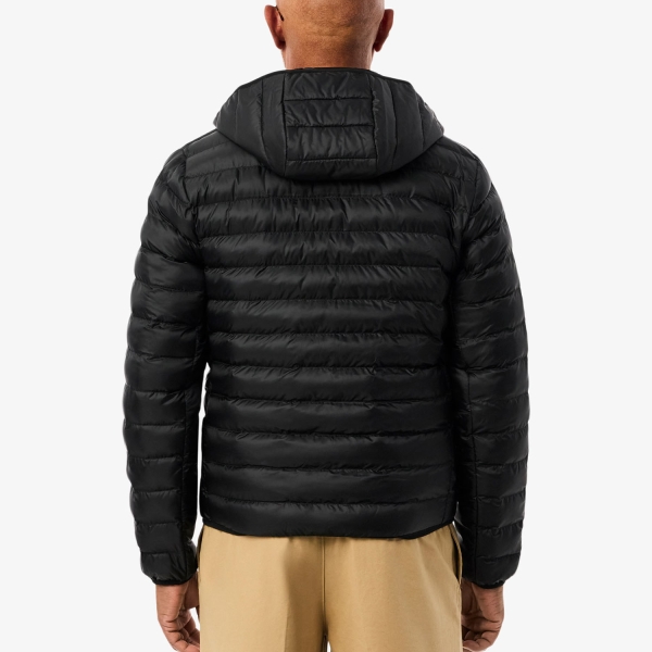 Lacoste Quilted Jacket - Black