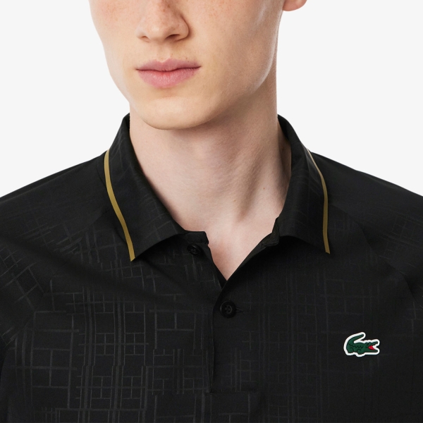 Lacoste X Novak Djokovic Ultra-Dry Polo - Black