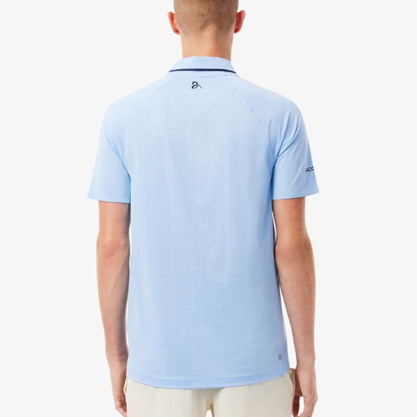 Lacoste X Novak Djokovic Ultra-Dry Polo - Bleu