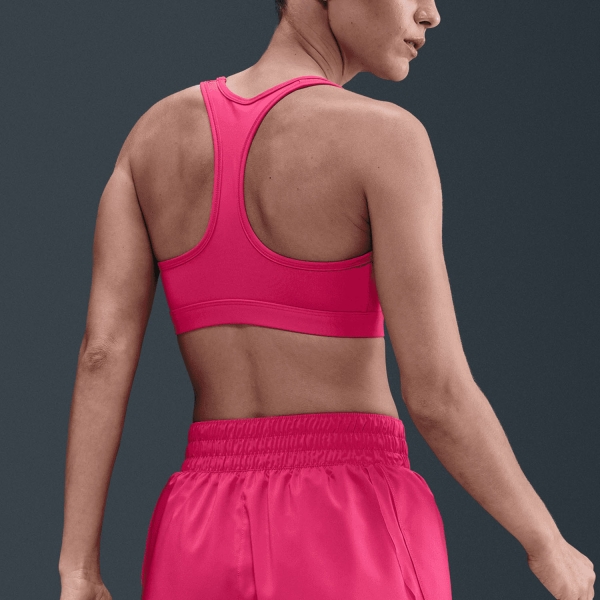 Nike Swoosh Light Reggiseno Sportivo - Rush Pink/White