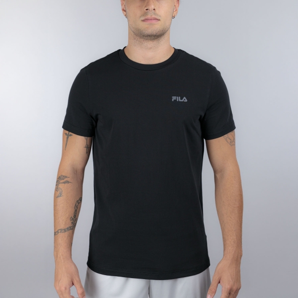 Maglietta Tennis Uomo Fila Logo Pro Maglietta  Black FLU242300900