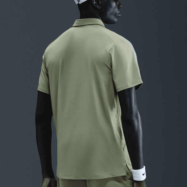 Nike Court Advantage Polo - Oil Green/White