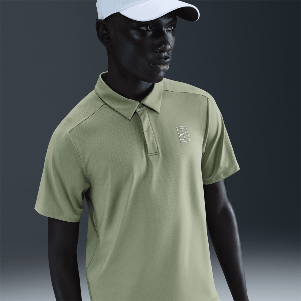 Nike Court Advantage Polo - Oil Green/White