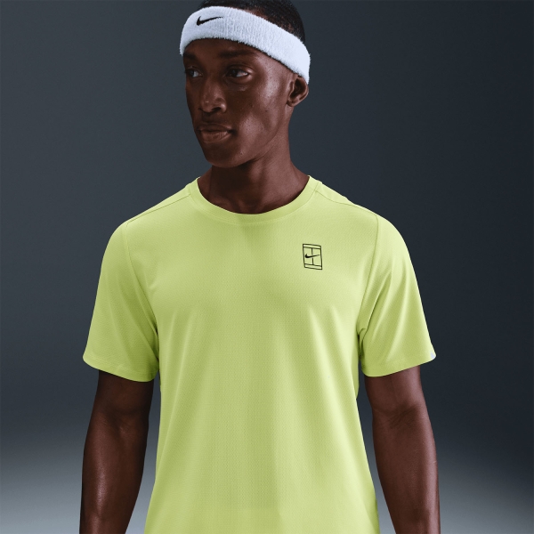Nike Court Advantage Dri-FIT T-Shirt - Light Lemon Twist