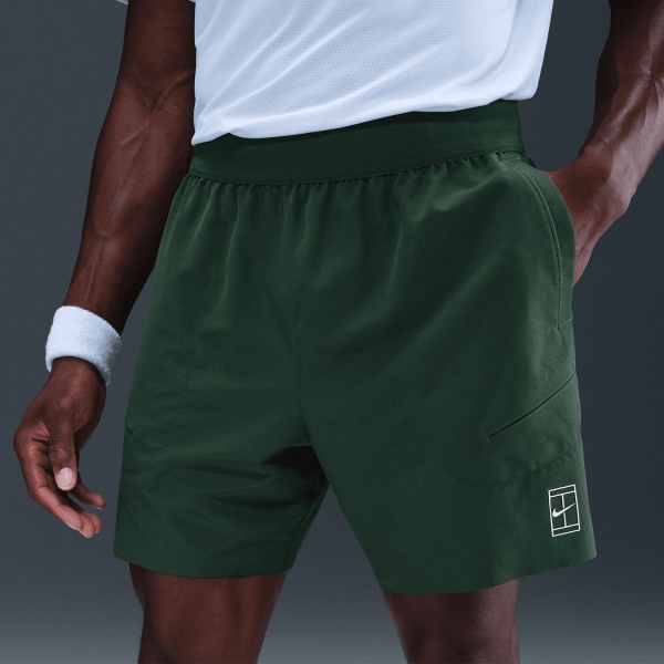 Pantaloncini Tennis Uomo Nike Court Advantage 6in Pantaloncini  Fir FZ6913323