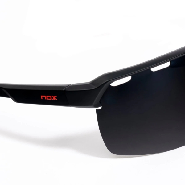NOX Fignon Tempo Gafas de Sol - Negro/Rojo