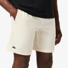 Lacoste X Novak Djokovic 9in Shorts - Blanc/Bleu Marine