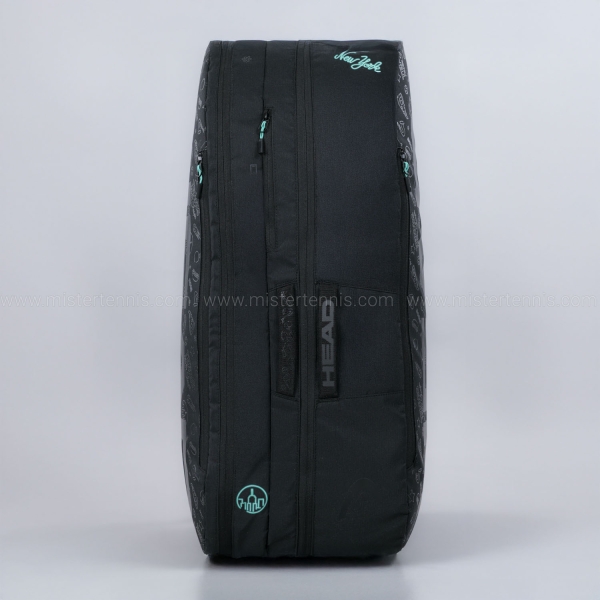 HEAD Tour Neon L Bolsa - Black/Teal