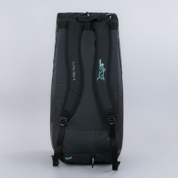 HEAD Tour Neon L Bolsa - Black/Teal