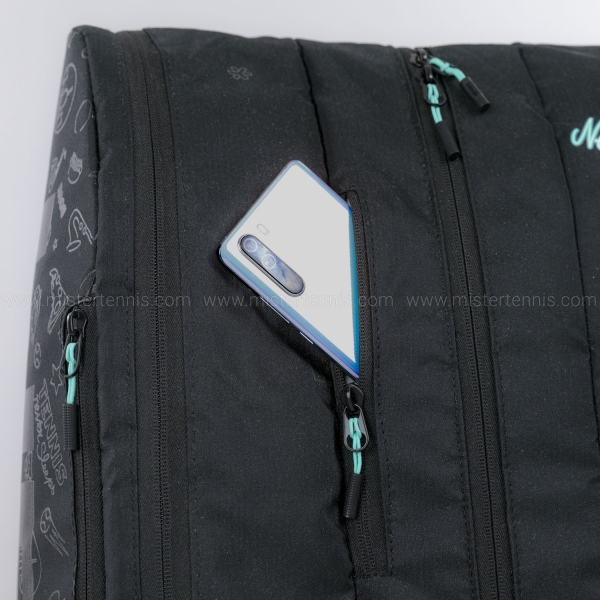 HEAD Tour Neon XL Bolsa - Black/Teal