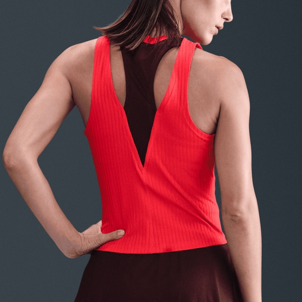 Nike Dri-FIT Slam Tank - Light Crimson/Burgundy Crush