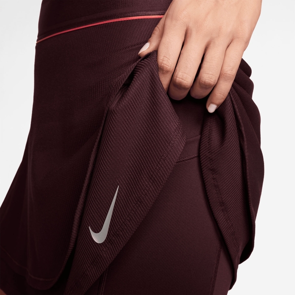 Nike Court Dri-FIT Slam Skirt - Burgundy Crush/Light Crimson