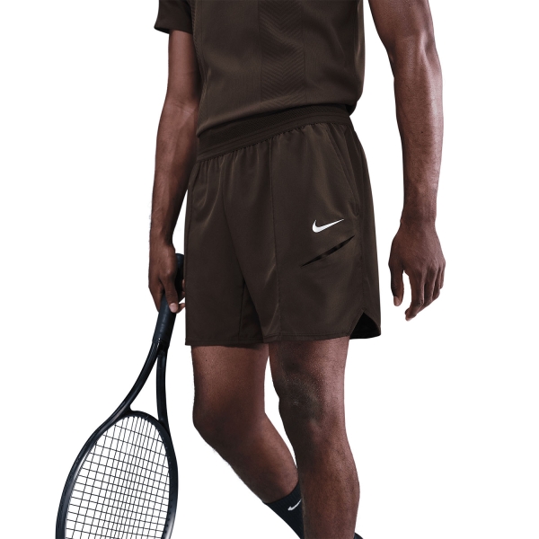Nike Court Dri-FIT 6in Pantaloncini - Velvet Brown